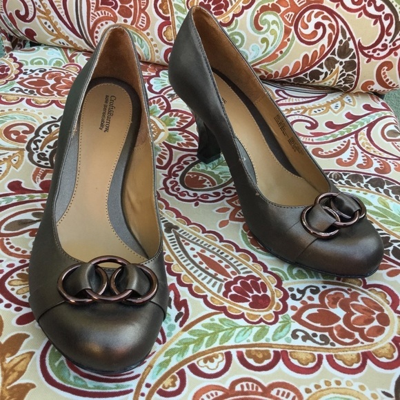 Crof & Barrow Women Close Toe Heel Shoes Size 10 M - Picture 5 of 6